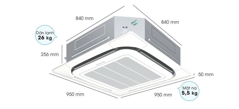 Lắp Đặt Máy Lạnh Âm Trần Daikin Ở TPHCM