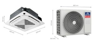 LẮP ĐẶT ĐIỀU HÒA ÂM TRẦN FUNIKI 24000 BTU Ở TPHCM