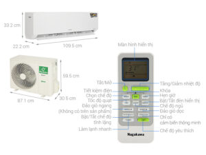 MÁY LẠNH TREO TƯỜNG NAGAKAWA-SALE ĐẠI LỄ 2/9