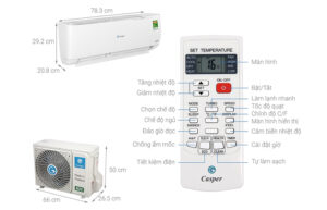 MÁY LẠNH TREO TƯỜNG CASPER MODEL 2025