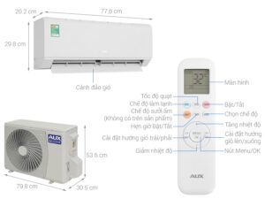 MÁY LẠNH TREO TƯỜNG AUX-ƯU ĐÃI 2025