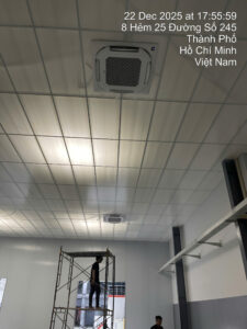 DỊCH VỤ THI CÔNG MÁY LẠNH ÂM TRẦN AUX TPHCM NĂM 2025